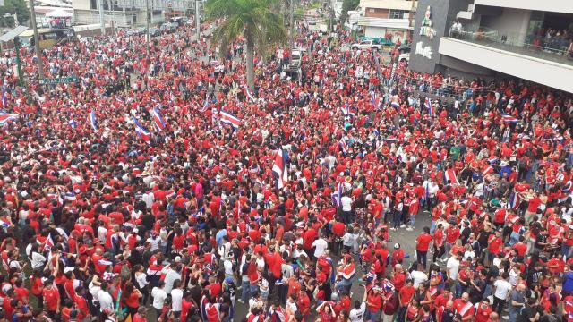 开云体育下载-2002年起第5次晋级世界杯 看看哥斯达黎加的街头
