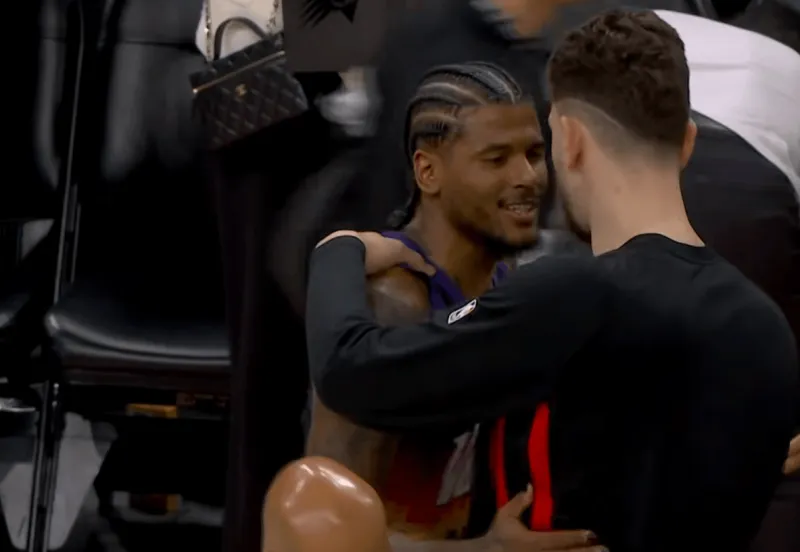 开云APP-兄弟情深！杰伦-格林生涯首次对阵火箭，赛后和申京拥抱示意